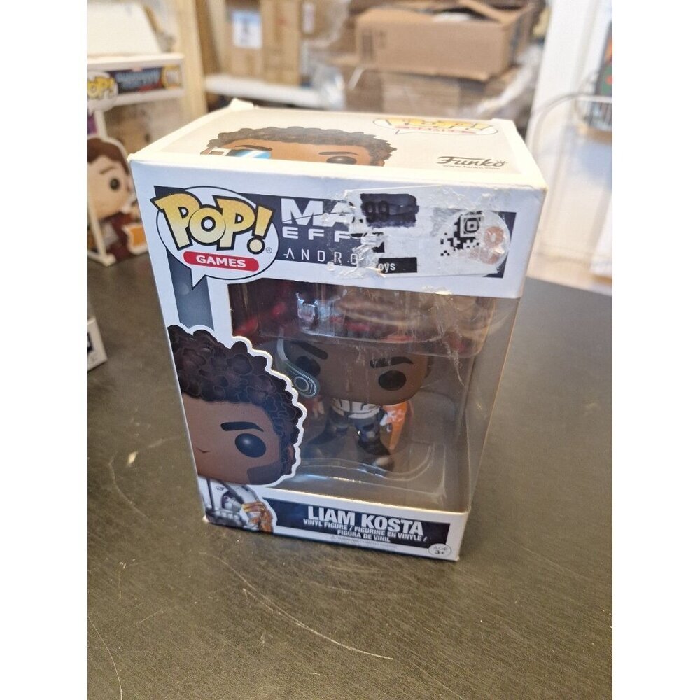 Funko Pop! Games Mass Effect Andromeda Liam Kosta #188 Vinyl Figure – Damaged Bo